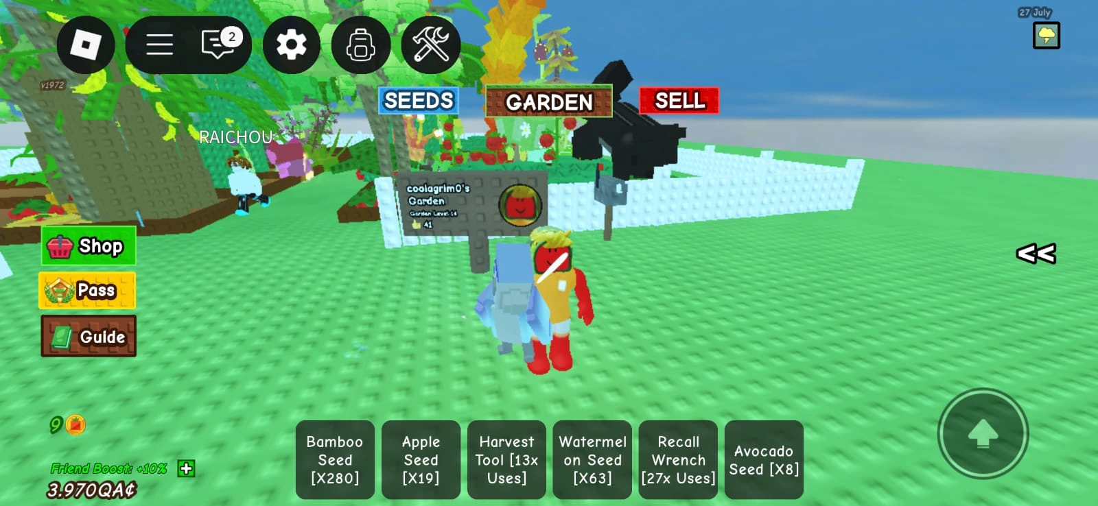 BLUE JAY - Grow A Garden Pet