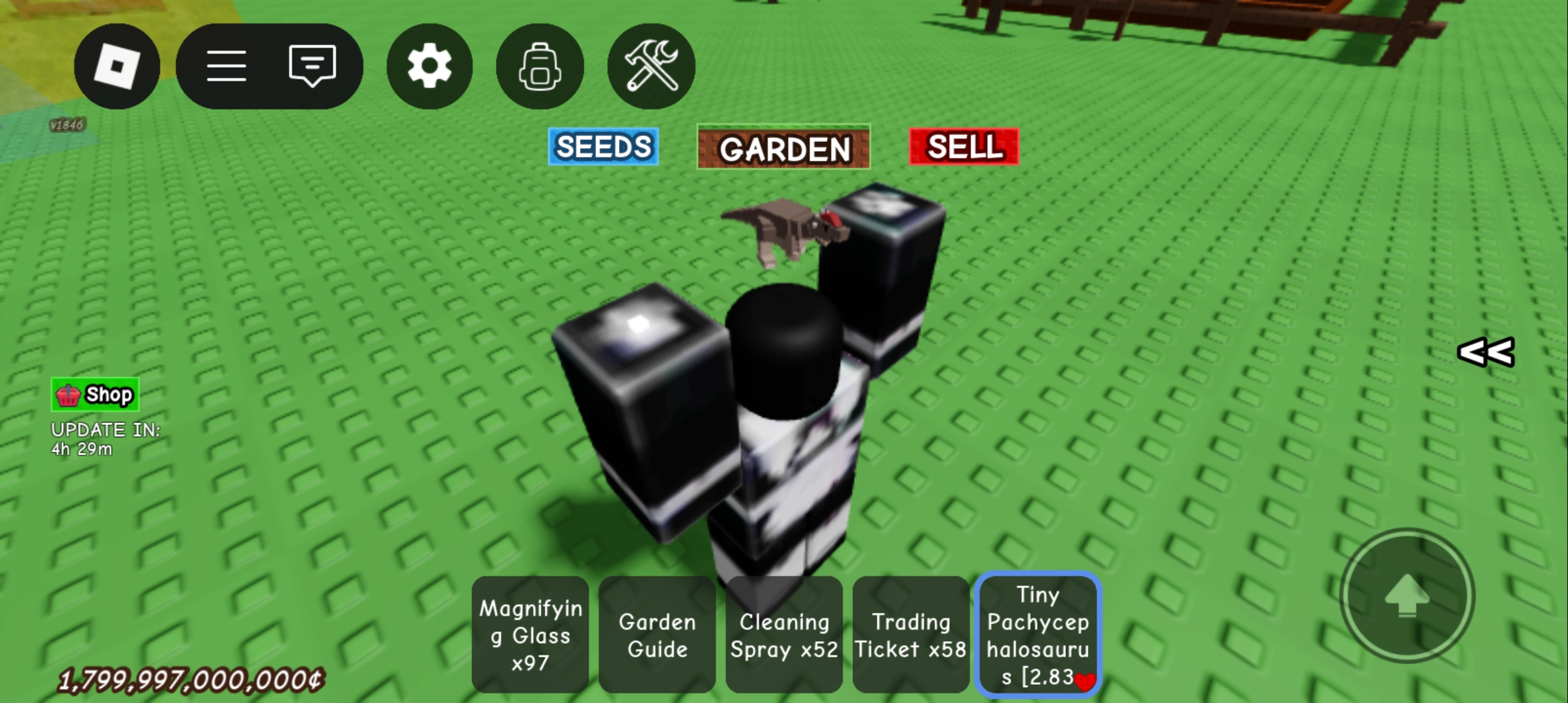 PACHYCEPHALOSAURUS - Grow A Garden Pet